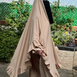 جلباب ( اسدال + حجاب ) جنة